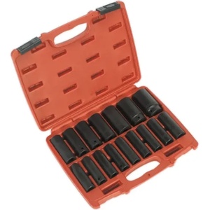 Sealey Комплект ударни вложки Sealey AK5816M/ 16 бр (AK5816M)