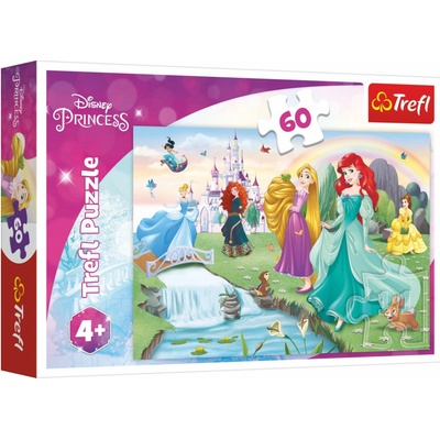 TREFL Seznamte se s Disney princeznami 60 dielov