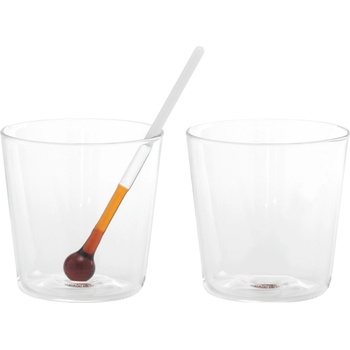 Zafferano Чаши Aperol Spritzometro с бъркалка 385 мл 3 части (SPZ0101)