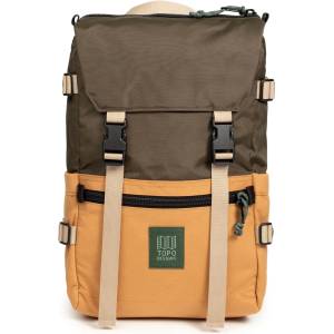 Topo Designs Дневна раница Topo designs Rover Pack Classic 20 Recycled Daypack - Woodland / Brown Oak - размер One Size (502-9221-2311)