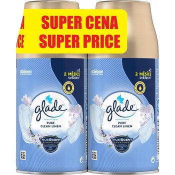 GLADE Automatic Pure Clean Linen náplň Duo 2 x 269 ml