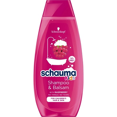 Schauma šampón a kondicionér Kids s extraktom z maliny 400 ml