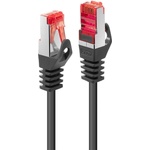 Lindy Пач кабел LINDY 47377, S/FTP, Cat. 6, 7.5m, черен (47377)