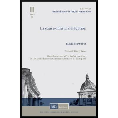 La cause dans la délégation | Isabelle