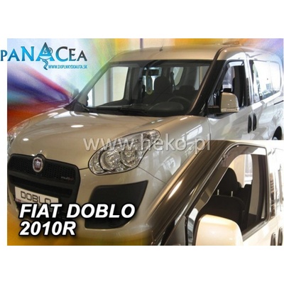 Deflektory Heko Fiat Doblo 2010 - 2022