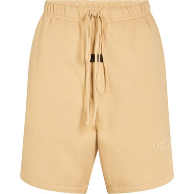 Fear Of God Essentials Поларени къси панталони Fear Of God Essentials Men's Fleece Jogger Shorts - Sand