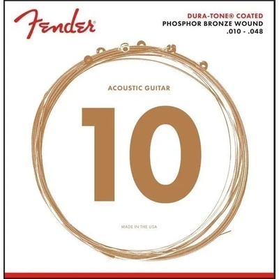 Fender 860XL Phosphor Bronze 10-48 Струни за акустична китара (0730860402)