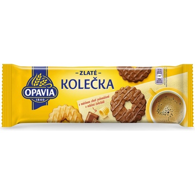 Opavia Zlaté Kolečka Máslové polomáčené 146 g