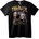 NOONEBRAND Тениска The Rock с Известен Цитат - S, Black