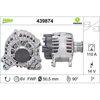 generátor VALEO 439874