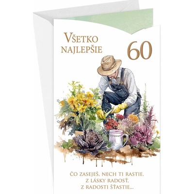 ARGUS Blahoželanie k 60.narodeninám 15-6588/60