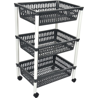 Heidrun Guapissimo regálek pojízdný 3 košíky zelený – Zbozi.Blesk.cz