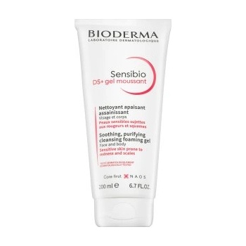 BIODERMA Sensibio DS+ Purifying and Soothing Cleansing Gel почистващ гел за чувствителна кожа 200 ml