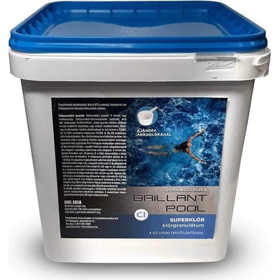 BRILLANT POOL Super Chlór granule, 5 kg