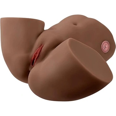 Evolved Голям мастурбатор с тласъци Come Play With Me кафяв