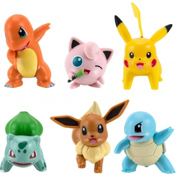 Jazwares Pokémon figurky Multipack 6-Pack 2684
