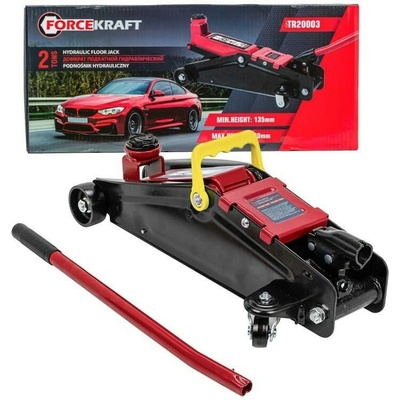 FORCEKRAFT Hydraulický zdvihák žaba 2 t + guma