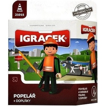 Efko IGRÁČEK SET Metař popelář s doplňky MIDI