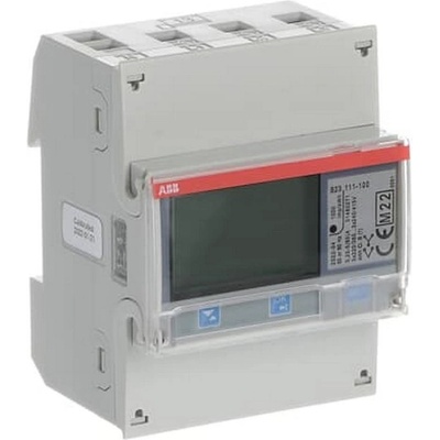 Abb Модулен електромер abb b23 111-100 - 3×220-240 v, 5 a (2cma100163r1000)
