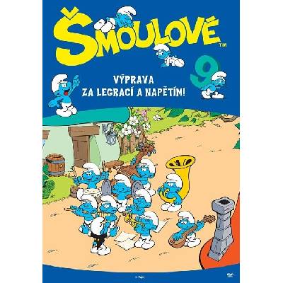Šmoulové 9: Výprava za legrací a napětím DVD