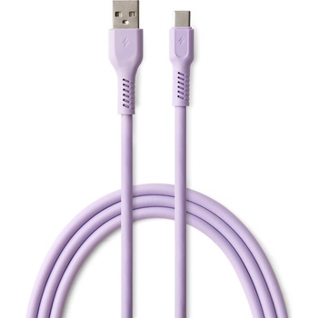 COLORUM usb-c КАБЕЛ 1, 8m 3a ЛАВАНДУЛА
