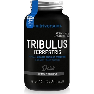 Nutriversum Dark Tribulus Terrestris, 60 Tablets