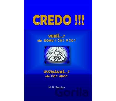 Credo - M.B. Benjan