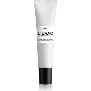 LIERAC Diopti Dark Circle Correction Fluid тониращ крем за околоочната зона против тъмни кръгове 15ml