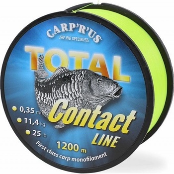 Carp´R´Us Total Contact Line Yellow 1200m 0,35mm 11,45kg