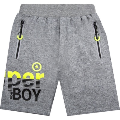 Grace chlapecké kraťasy B87975 světle šedý melír