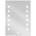 Mexen Ner огледало за баня с подсветка 50 x 70 см, LED 6000K, анти-пара - 9809-050-070-611-00 (9809-050-070-611-00)
