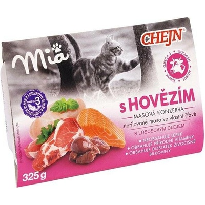 Chejn MIA s hovězím 405g