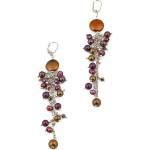Dannyra Обици 12 см Purple shine Dannyra Jewels