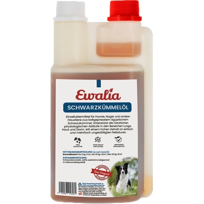 Ewalia Масло от черен кимион за животни - 500 мл