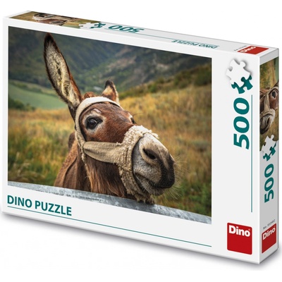 DINO Oslík za ohradou 500 dílků