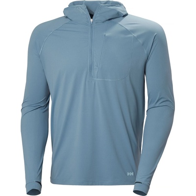 Helly Hansen Мъжка спортна тениска Helly Hansen Shine Solen 1/2 Zip Hoodie Sport shirt - Washed Navy - размер XL (216-7408-0214)