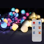 Brilagi - LED RGBW външен коледен гирлянд 200 LED, 8 функции, 25м, IP44, DO (BG0378)