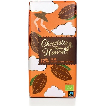 Klingele Chocolade Шоколадови бонбони от Рая - ОРГАНИЧЕН черен шоколад 72%, 100гр