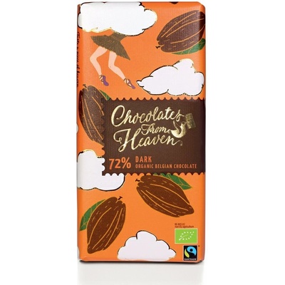 Klingele Chocolade Шоколадови бонбони от Рая - ОРГАНИЧЕН черен шоколад 72%, 100гр