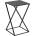 Luminex Стойка за цветя 40x24 см черен (LU0433)