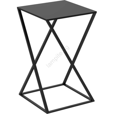 Luminex Стойка за цветя 40x24 см черен (LU0433)