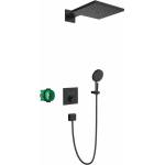 Hansgrohe Вградена душ система Hansgrohe Raindance E 300, матово черно (27939670)