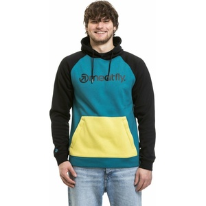 Meatfly мъжка технична суитшърт Gravel Hb Blue / Lime Meatfly | Zhalt | МЪЖЕ | M