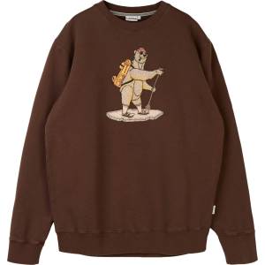 LAKOR Мъжки пуловер LAKOR Wassup Crewneck Jumper - Chicory Coffee (017-4588-0111)