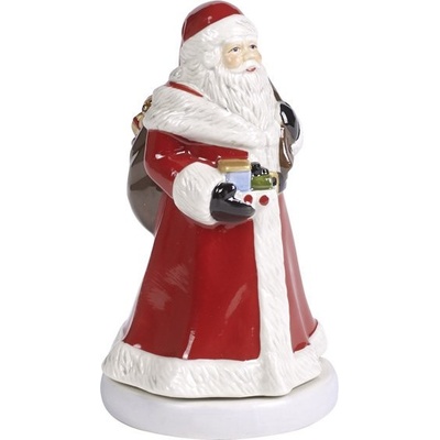 Villeroy & Boch Nostalgic Melody otáčející se Santa s hracím mechanismem 15 cm 14-8640-6302