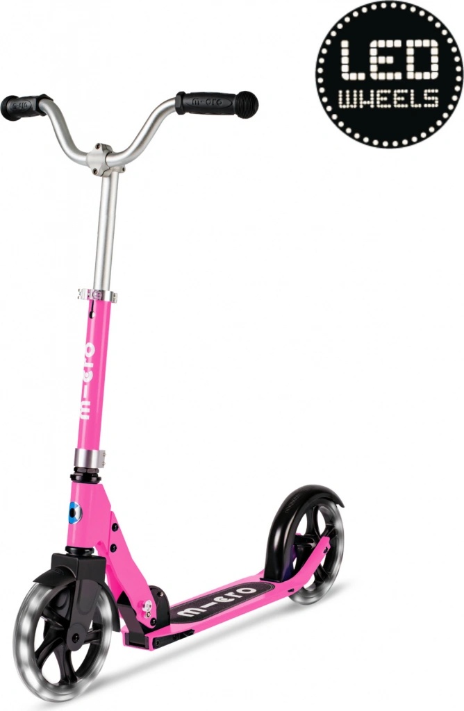 Micro Cruiser LED růžová