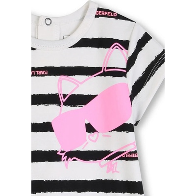 Karl Lagerfeld Детска памучна рокля Karl Lagerfeld (Z31058.67.81)