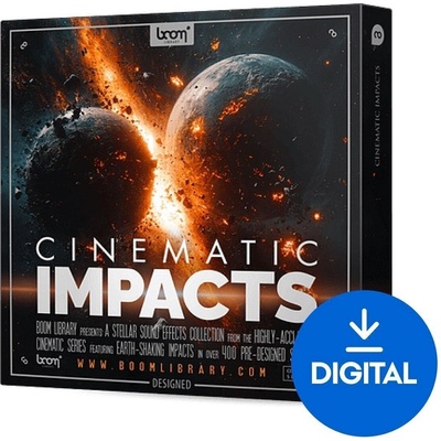BOOM Library Cinematic Impacts - DESIGNED (Дигитален продукт)