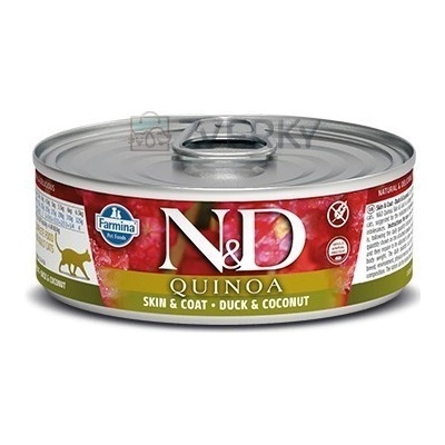 N&D Cat Quinoa Kačka a Kokos 80 g