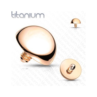 Šperky4U Náhradní půlkulička titan závit TIT1075-RD04